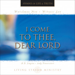 I Come to Thee, Dear Lord (Music CD)