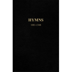 Hymns 1081-1348 (Large, with music, Bonded leather)