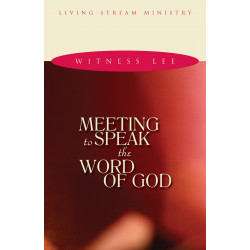 Meeting to Speak the Word...