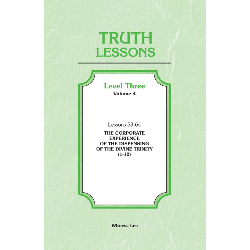 Truth Lessons, Level 3, Vol. 4