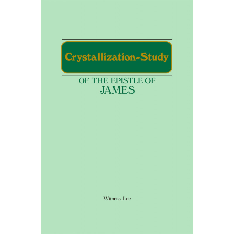 Crystallization-study of the Epistle of James