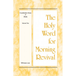 HWMR: Crystallization-study of Acts, vol. 2