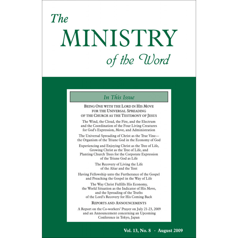 Ministry of the Word (Periodical), The, Vol. 13, No. 08, 08/2009