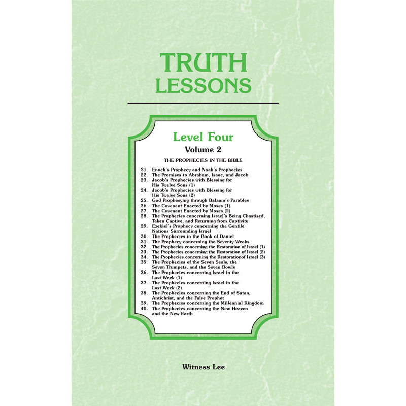 Truth Lessons, Level 4, Vol. 2