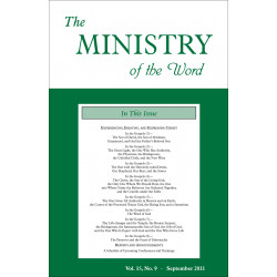 Ministry of the Word (Periodical), The, Vol. 15, No. 09, 09/2011