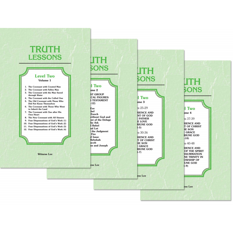 Truth Lessons, Level 2 (4 volume set)