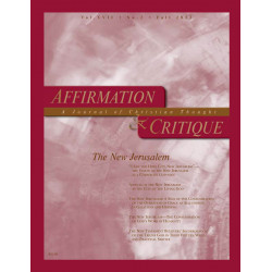 Affirmation and Critique, Vol. 17, No. 2, Fall 2012 - The New...