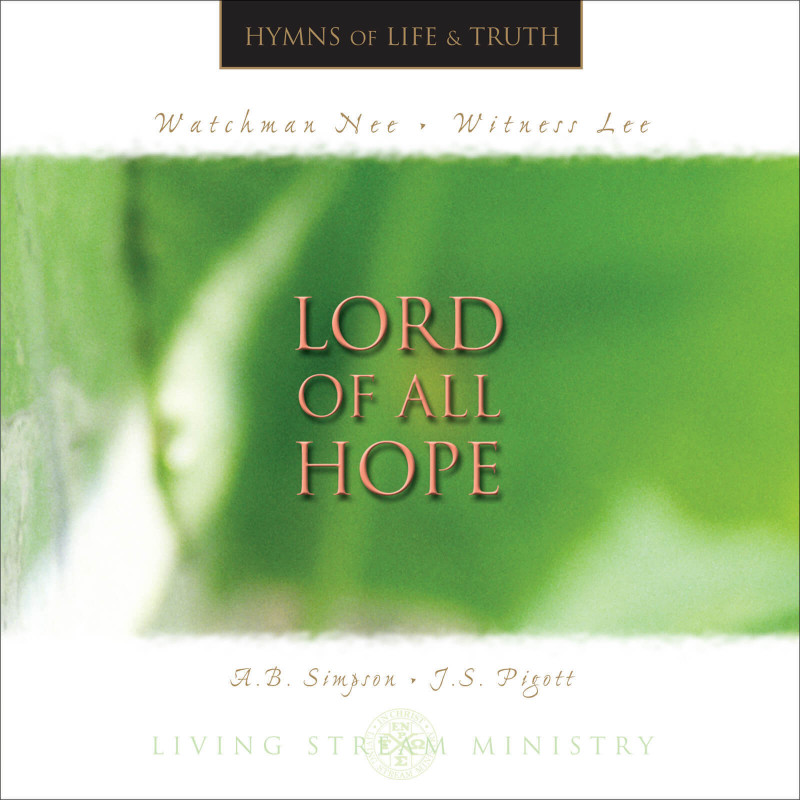Lord of All Hope (Music CD)