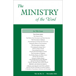 Ministry of the Word (Periodical), The, Vol. 16, No. 11, 11/2012