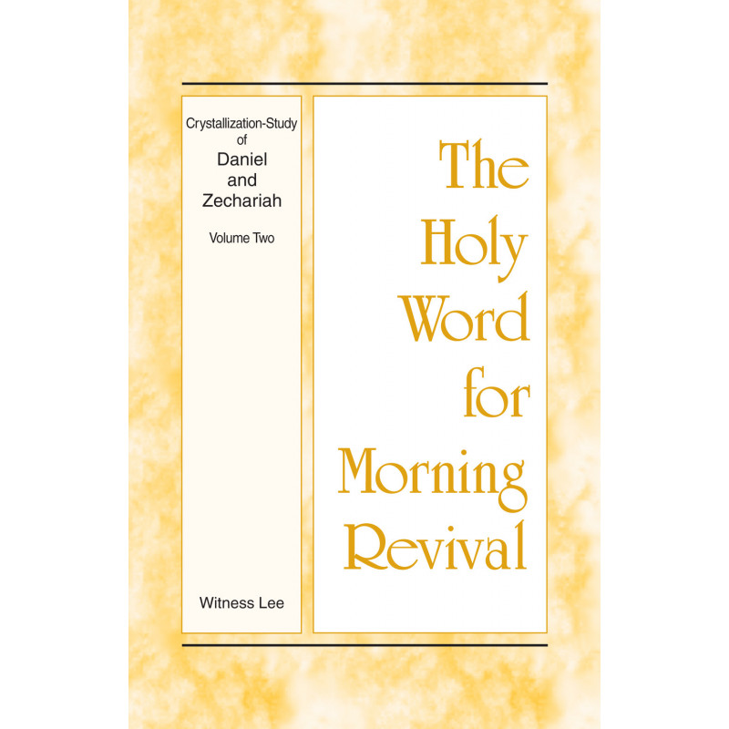 HWMR: Crystallization-study of Daniel and Zechariah, vol. 2