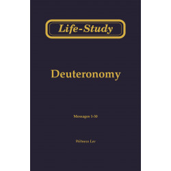 Life-study of Deuteronomy