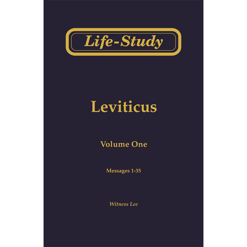 Life-study of Leviticus (2 volume set)