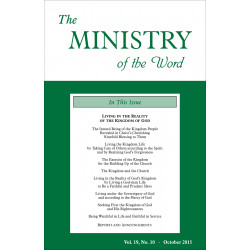 Ministry of the Word (Periodical), The, Vol. 19, No. 10, 10/2015