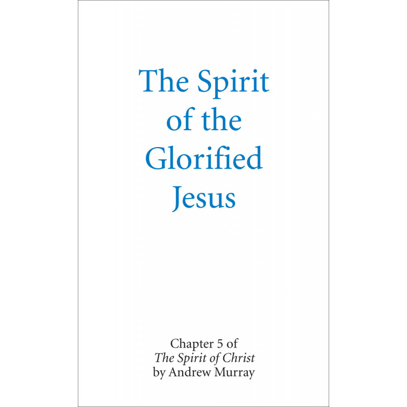 Spirit of the Glorified Jesus, The