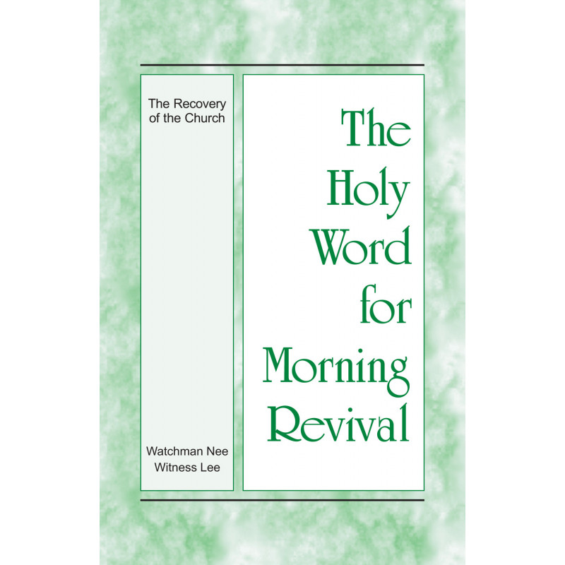 HWMR: Recovery of the Church, The