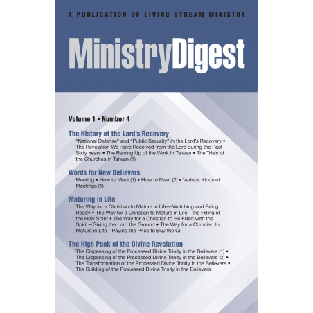 Ministry Digest (Periodical), Vol. 01, No. 04