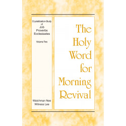 HWMR: Crystallization-study of Job, Proverbs, Ecclesiastes,...