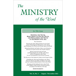 Ministry of the Word (periodical), The, vol. 25, no. 05 (08/2021)