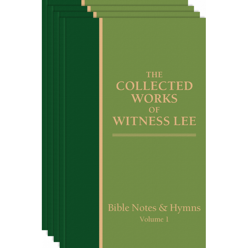 Collected Works of Witness Lee, Bible Notes & Hymns, The (vols. 1-4)