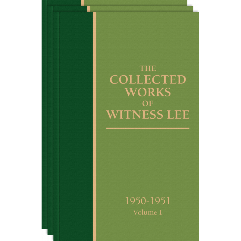 Collected Works of Witness Lee, 1950-51, The (vols. 1-3)