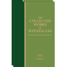 Collected Works of Witness Lee, 1952, The (vols. 1-2)