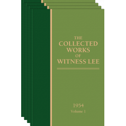 Collected Works of Witness Lee, 1954, The (vols. 1-4)