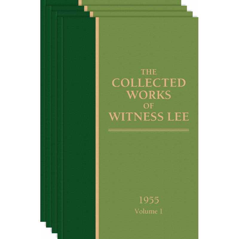 Collected Works of Witness Lee, 1955, The (vols. 1-4)