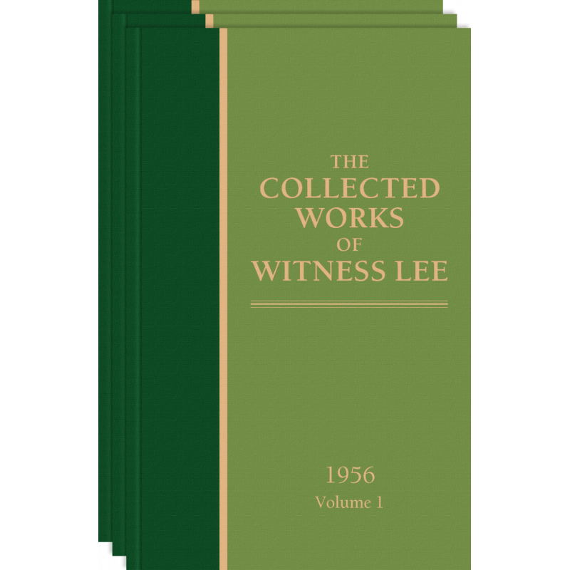 Collected Works of Witness Lee, 1956, The (vols. 1-3)