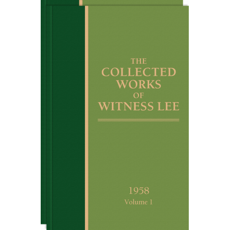 Collected Works of Witness Lee, 1958, The (vols. 1-2)