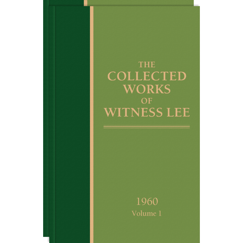 Collected Works of Witness Lee, 1960, The (vols. 1-2)