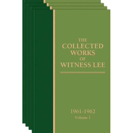 Collected Works of Witness Lee, 1961-62, The (vols. 1-4)