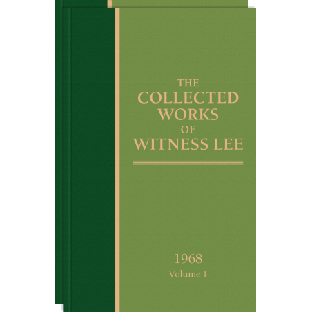 Collected Works of Witness Lee, 1968, The (vols. 1-2)