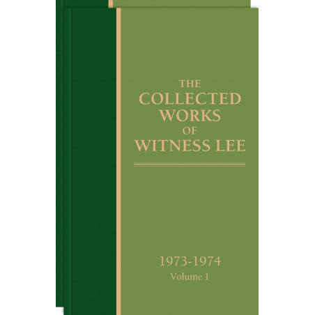 Collected Works of Witness Lee, 1973-74, The (vols. 1-2)