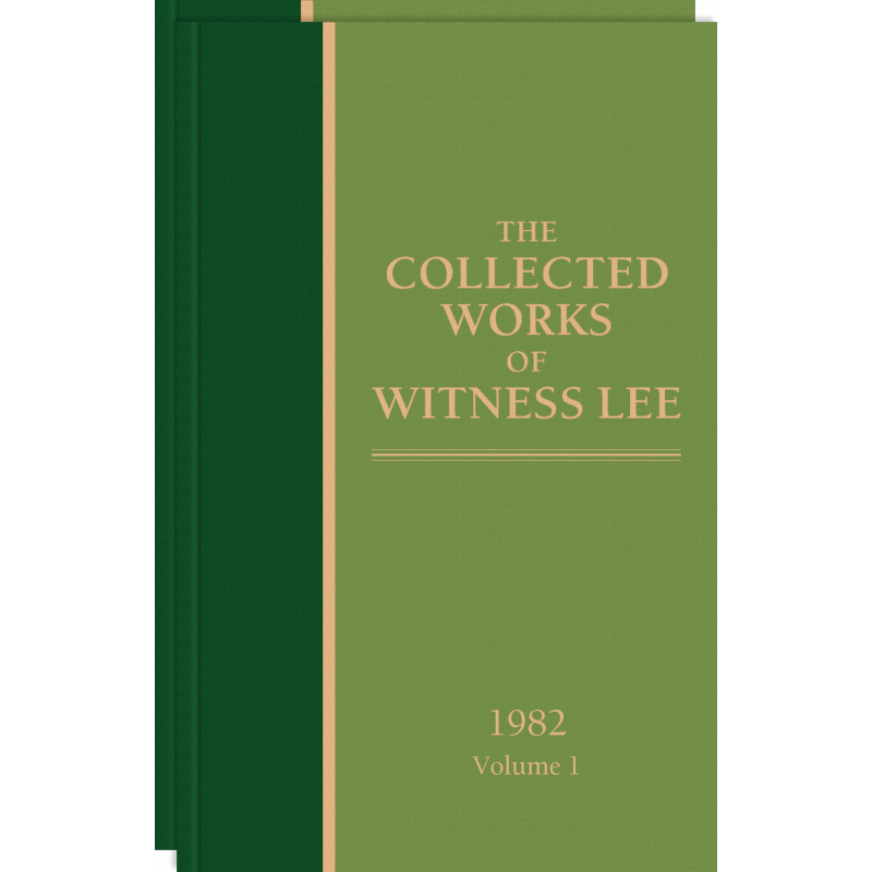 Collected Works of Witness Lee, 1982, The (vols. 1-2)