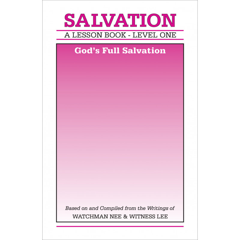 Lesson Book, Level 1: Salvation—God's Full Salvation