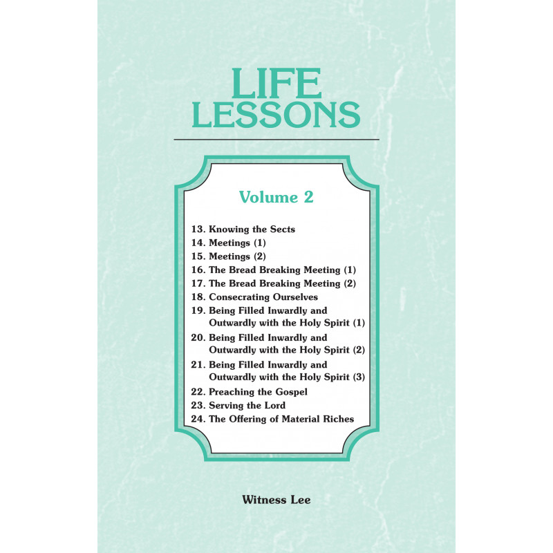 Life Lessons, Vol. 2 (13-24)