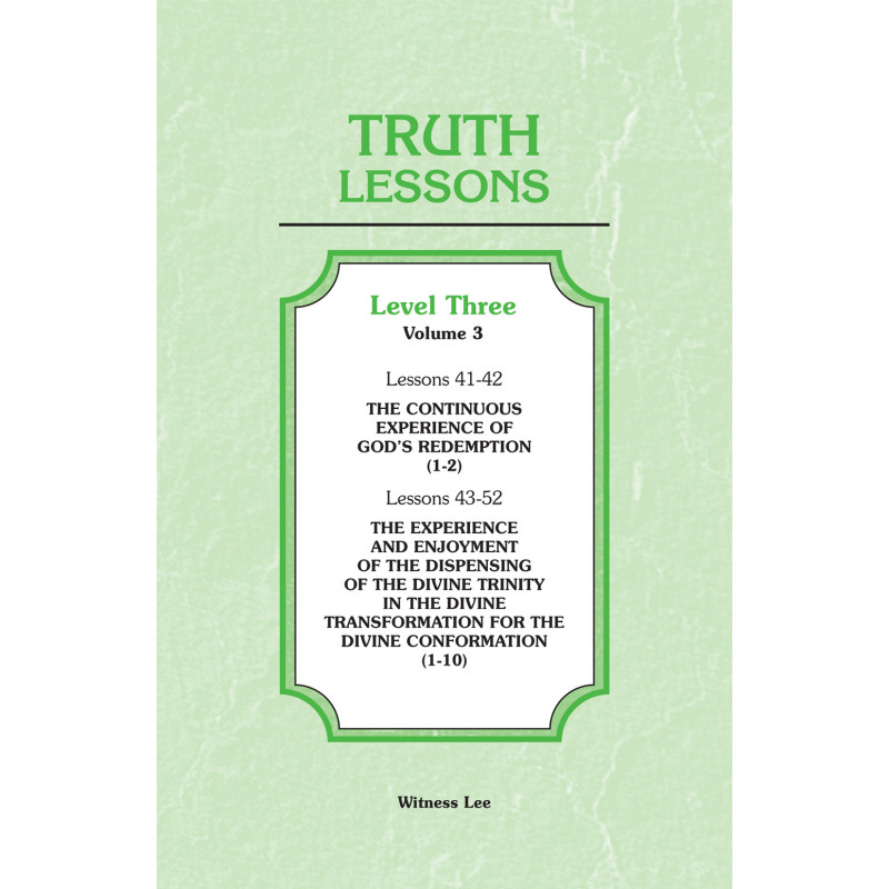 Truth Lessons, Level 3, Vol. 3