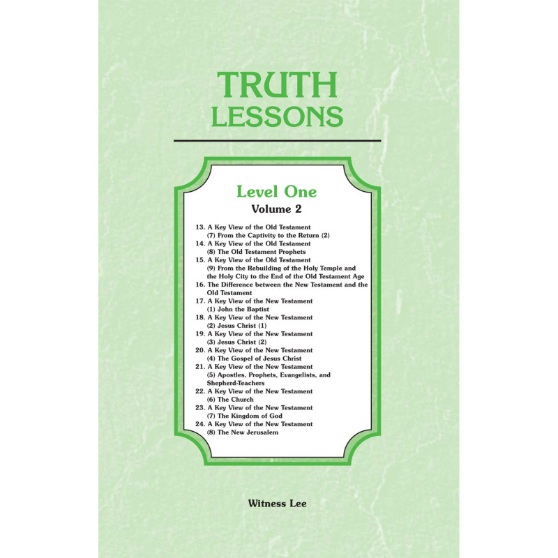Truth Lessons, Level 1, Vol. 2