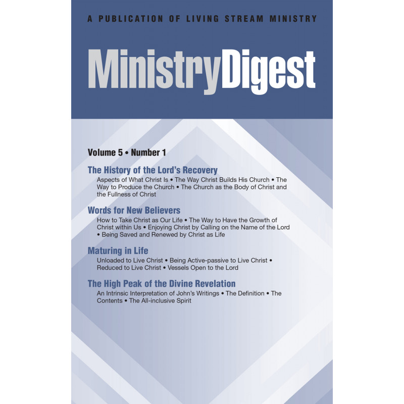 Ministry Digest (Periodical), vol. 05, no. 01