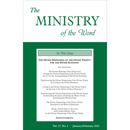 Ministry of the Word (Periodical), The, vol. 27, no. 01 (Jan/Feb 2023)