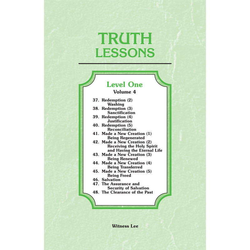 Truth Lessons, Level 1, Vol. 4