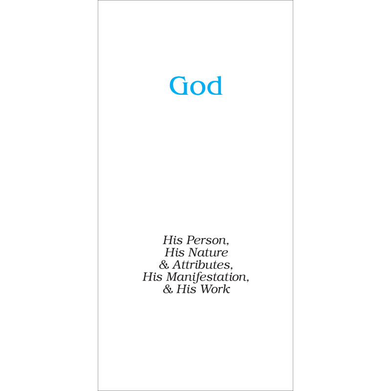 God (Tract) (10-pack)