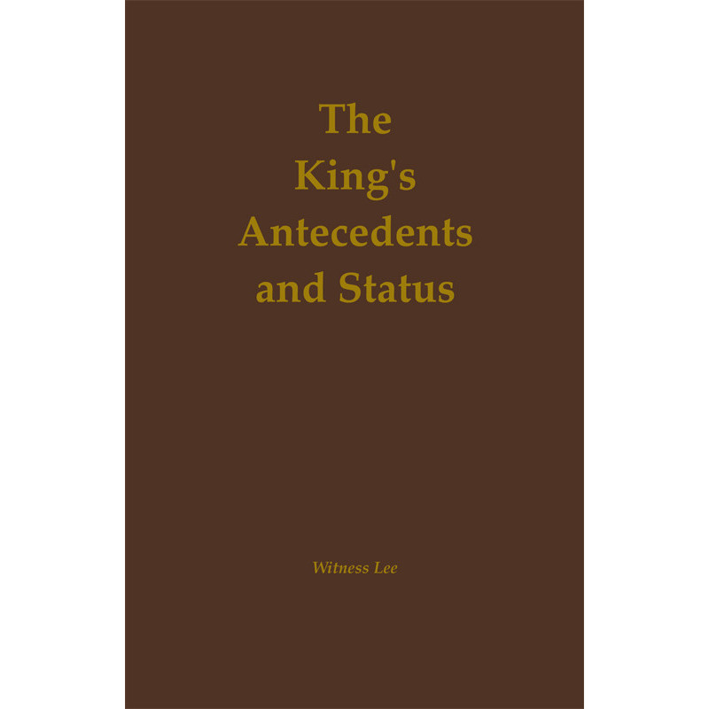 King's Antecedents and Status, The