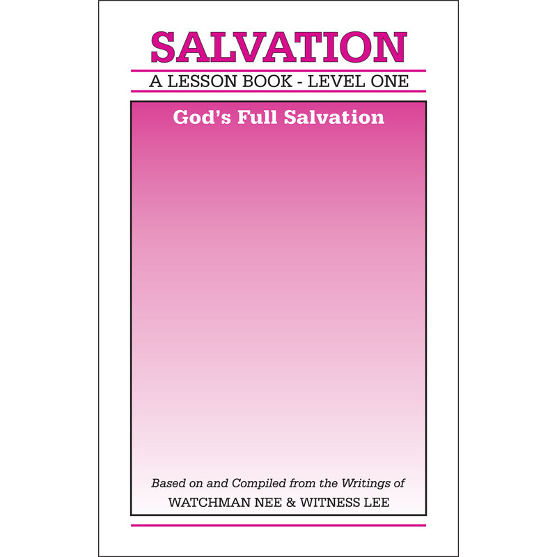 Lesson Book, Level 1: Salvation -- God's Full Salvation