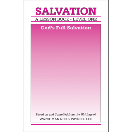 Lesson Book, Level 1: Salvation -- God's Full Salvation