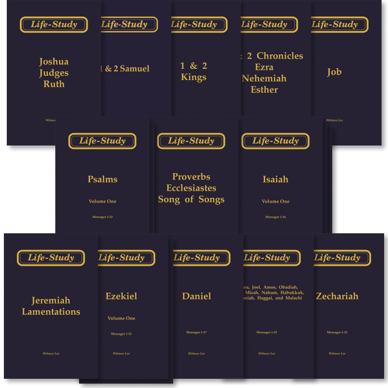 Life-study of Joshua—Malachi (17 volume set) (Softbound)