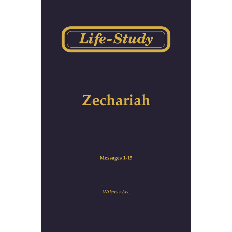 Life-study of Zechariah