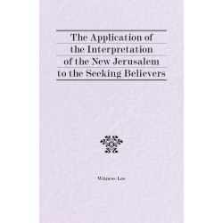 Application of the Interpretation of the New Jerusalem to the...
