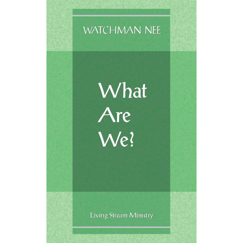 What Are We?