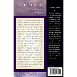 Christ is All Spiritual Matters and Things